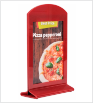 suport pentru meniu rosu