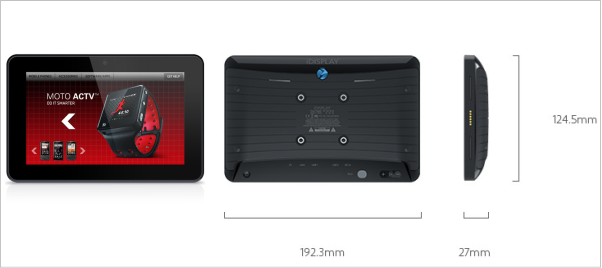 digital display tab-7