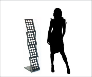 stand pentru brosuri portabil zet-up