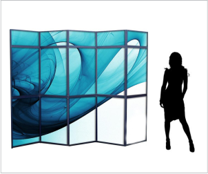 wall panel display 3x5